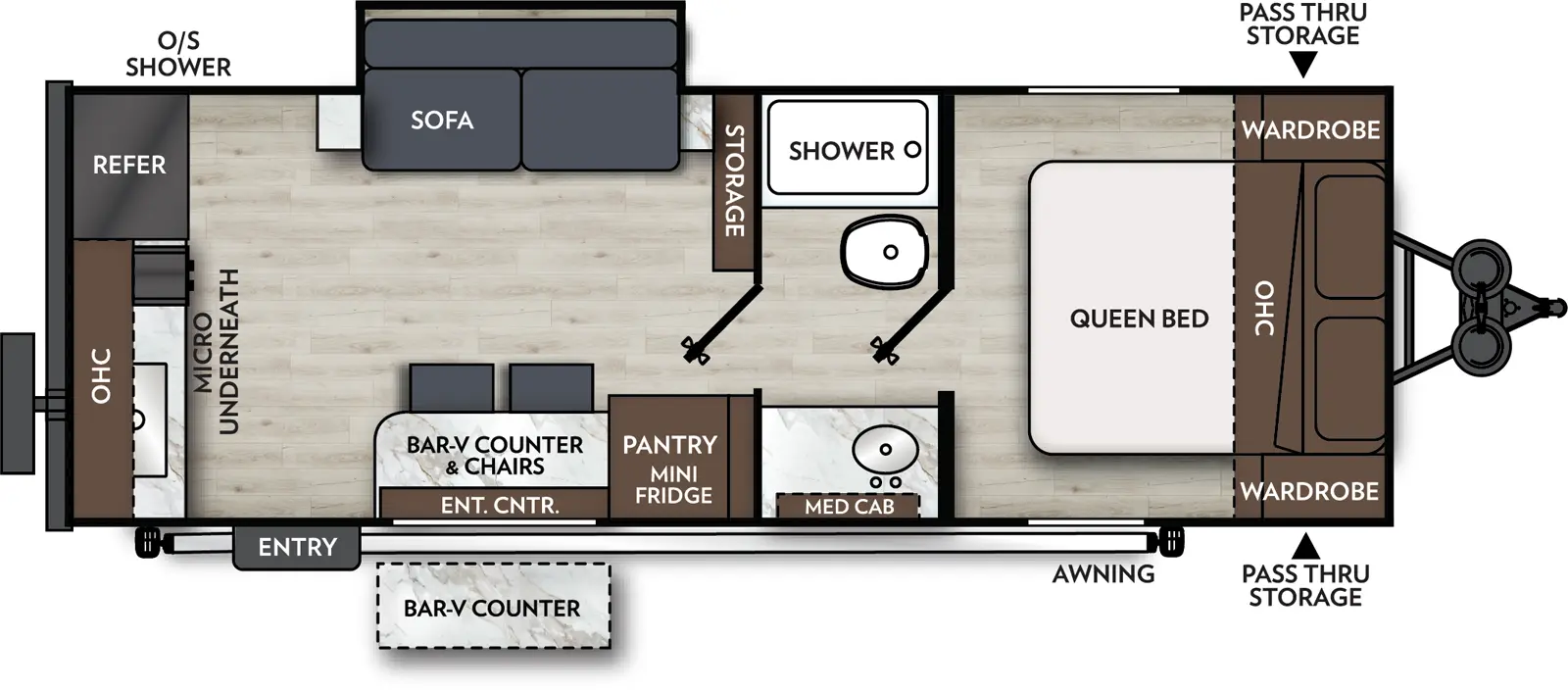 Apex Nano 216RKS Floorplan